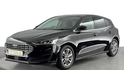 Black Used 2023 Ford Focus Titanium Hatchback | £13,980 (Fair price)