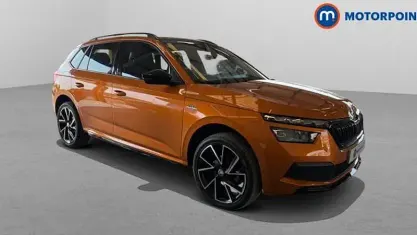 Used Skoda Kamiq Monte Carlo 110 HP (80 kW) 2022 Orange SUV