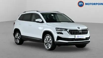 Gebraucht Skoda Karoq SE L 110 PS (80 kW) 2023 Weiß SUV