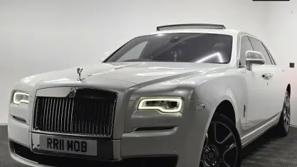 Used Rolls Royce Ghost 571 HP (419 kW) 2016 Black Sedan