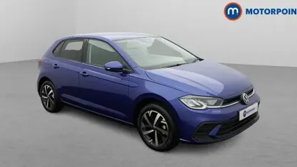 New VW Polo Match 95 HP (69 kW) 2026 Blue Hatchback