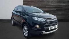 Black Used 2017 Ford Ecosport Titanium SUV | £6,290 (Fair price)