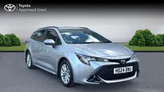 Silver metallic Used 2024 Toyota Corolla Sport Estate | £23,490 (Good price)