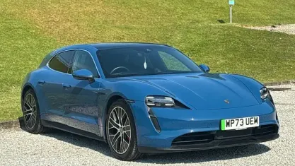Used Porsche Taycan 4S Sport Turismo Sport Turismo 419 kW (571 HP) 2024 Blue Estate