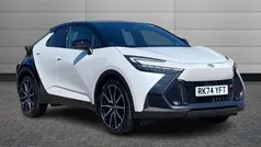 Platinum white Used 2024 Toyota C-HR Sport SUV | £31,195 (Fair price)