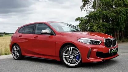 Used BMW M135 306 HP (225 kW) 2020 Red Hatchback