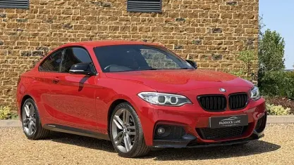 Used BMW 218 M Sport 136 HP (100 kW) 2016 Red Coupe
