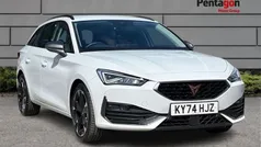 White Used 2024 Cupra Leon Estate | £23,189 (Fair price)