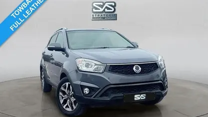 Used Ssangyong (KGM) Korando 178 HP (130 kW) 2017 Grey Estate