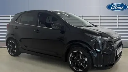 Used Kia Picanto GT-Line S 77 HP (56 kW) 2024 Black Hatchback