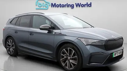 Grey Used 2022 Skoda Enyaq iV SportLine SUV | £24,800 (Fair price)
