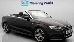 Black Used 2018 Audi A3 Cabriolet S-Line Cabriolet | £20,100 (Fair price)