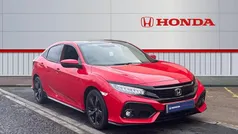 Red Used 2019 Honda Civic Sport Plus Hatchback | £16,925 (Fair price)