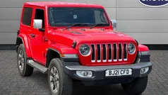 Red Used 2021 Jeep Wrangler Overland SUV | £37,995 (Super price)
