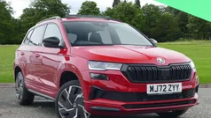 Red Used 2022 Skoda Karoq SportLine SUV | £21,695 (Fair price)
