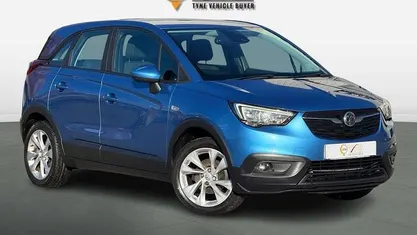 Used Vauxhall Crossland X S 110 HP (80 kW) 2019 Blue SUV