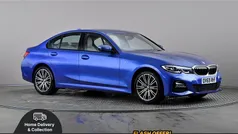 Blue Used 2019 BMW 330e M Sport Sedan | £17,197 (Fair price)