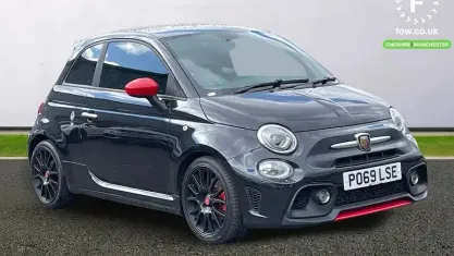 Used Abarth 595 70th Anniversary 167 HP (122 kW) 2019 Black Hatchback
