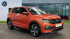 Energetic orange metallic Used 2022 VW T-Cross R-line SUV | £21,518 (Fair price)