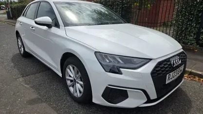 Used Audi A3 Sportback Design 110 HP (80 kW) 2023 White Hatchback