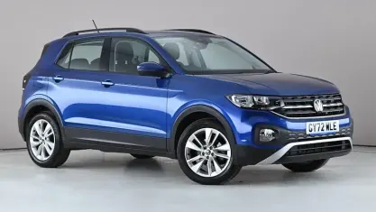 Used VW T-Cross SE 110 HP (80 kW) 2022 Blue SUV