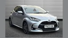 Silver Used 2023 Toyota Yaris Hybrid Design Hatchback | £17,990 (Fair price)