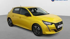 Yellow Used 2022 Peugeot 208 Allure Premium Hatchback | £13,149 (Fair price)