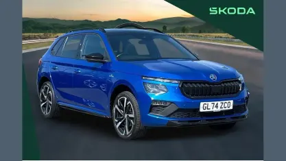 Gebraucht Skoda Kamiq Monte Carlo 116 PS (85 kW) 2024 Blau SUV