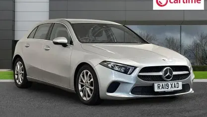 Used Mercedes A180 116 HP (85 kW) 2019 Silver Hatchback