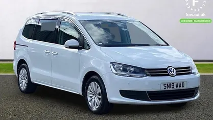 Used VW Sharan SE 150 HP (110 kW) 2019 White MPV