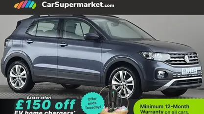 Used VW T-Cross SE 95 HP (69 kW) 2022 Grey SUV