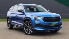 Race blue metallic Used 2022 Skoda Kodiaq SportLine SUV | £26,995 (Fair price)