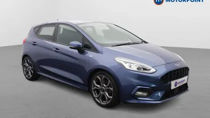 Used Ford Fiesta ST-Line 125 HP (91 kW) 2020 Blue Hatchback