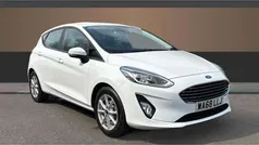 White Used 2018 Ford Fiesta Zetec Hatchback | £8,442 (Fair price)