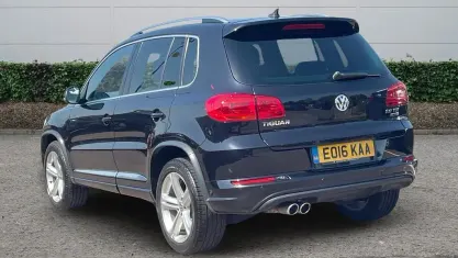 Used VW Tiguan R-line Edition 150 HP (110 kW) 2015 Black SUV