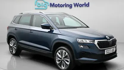 Used Skoda Karoq SE L 150 HP (110 kW) 2023 Blue SUV
