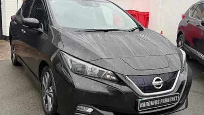 Used Nissan Leaf N-Connecta 110 kW (150 HP) 2021 Black Hatchback