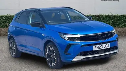 Used Vauxhall Grandland X Ultimate 131 HP (96 kW) 2023 Blue SUV