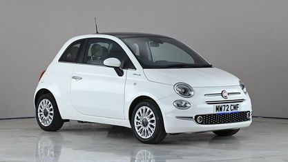 Używany Fiat 500 Dolcevita 69 KM (50 kW) 2022 Biały Hatchback