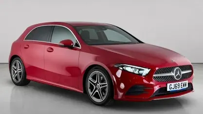 Used Mercedes A200 Executive 163 HP (119 kW) 2019 Red Hatchback