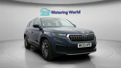 Begagnad Skoda Kodiaq SE L Executive 150 HK (110 kW) 2023 Blå SUV