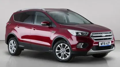 Used Ford Kuga Titanium 150 HP (110 kW) 2018 Red SUV
