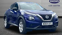 Blue (rbng) Used 2019 Nissan Juke N-Connecta SUV | £12,350 (Good price)