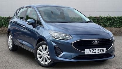 Second-hand Ford Fiesta Trend 75 CP (55 kW) 2022 Albastru Hatchback