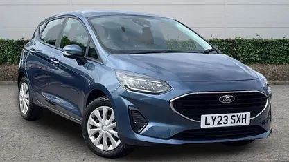 Used Ford Fiesta Trend 75 HP (55 kW) 2022 Blue Hatchback