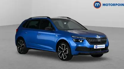 Used Skoda Kamiq Monte Carlo 110 HP (80 kW) 2023 Blue SUV