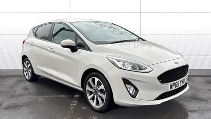 White Used 2019 Ford Fiesta Trend Hatchback | £9,693 (Fair price)