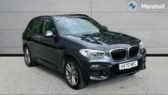 Sophisto grey xirallic Used 2020 BMW X3 M Sport SUV | £25,850 (Fair price)