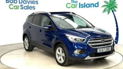 Used Ford Kuga ST-Line X 150 HP (110 kW) 2018 Blue SUV