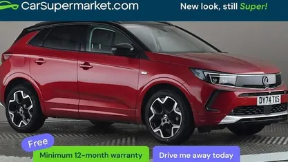 Used Vauxhall Grandland X Ultimate 131 HP (96 kW) 2024 Red SUV